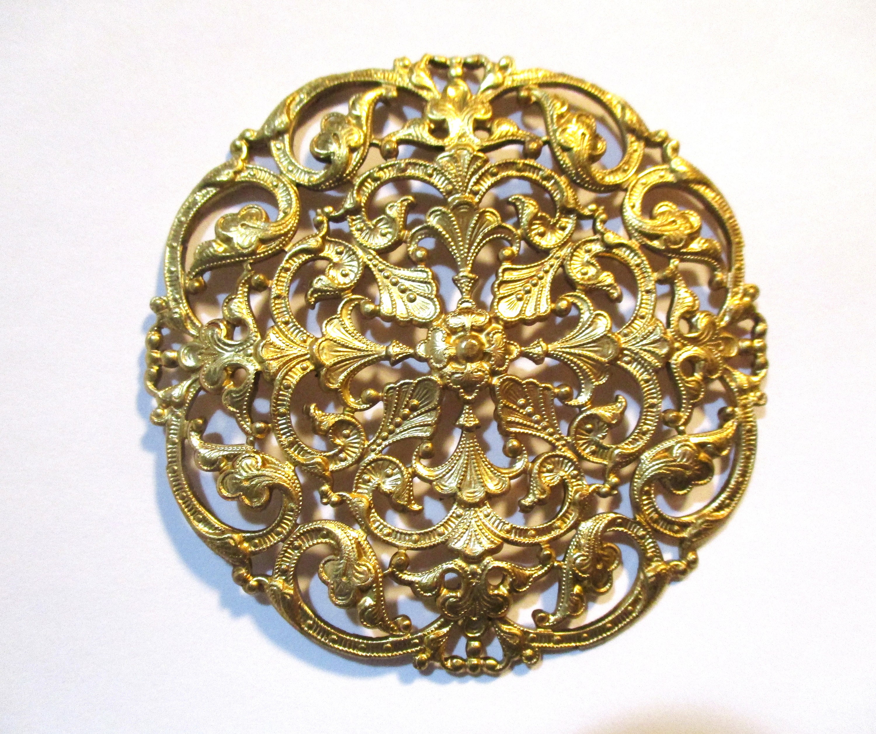 Filigree Disk - Etsy