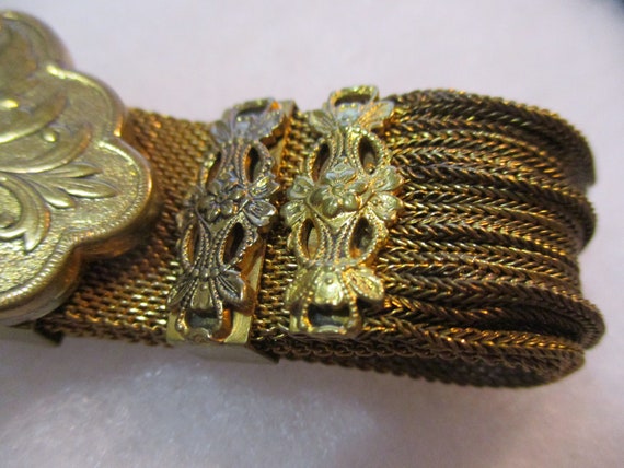 Antique Victorian Gold Filled Slide Bracelet, Ori… - image 7