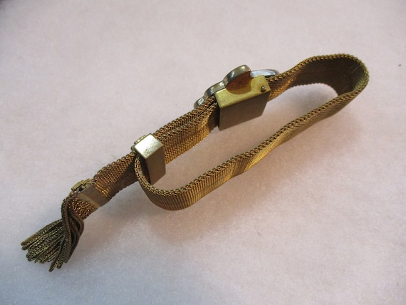 Antique Victorian Gold Filled Slide Bracelet, Ori… - image 4