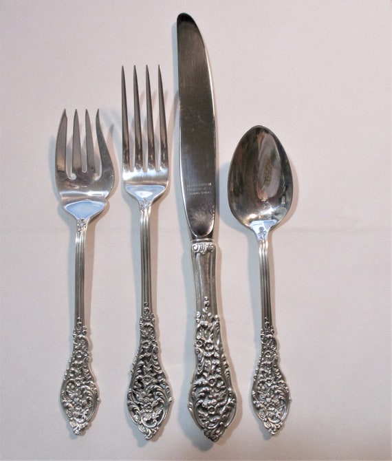 Value of reed and barton sterling shop silver flatware