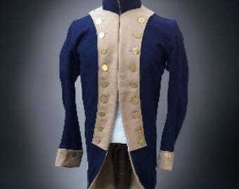 Wollen American Revolutionary War Hussar-jas heren