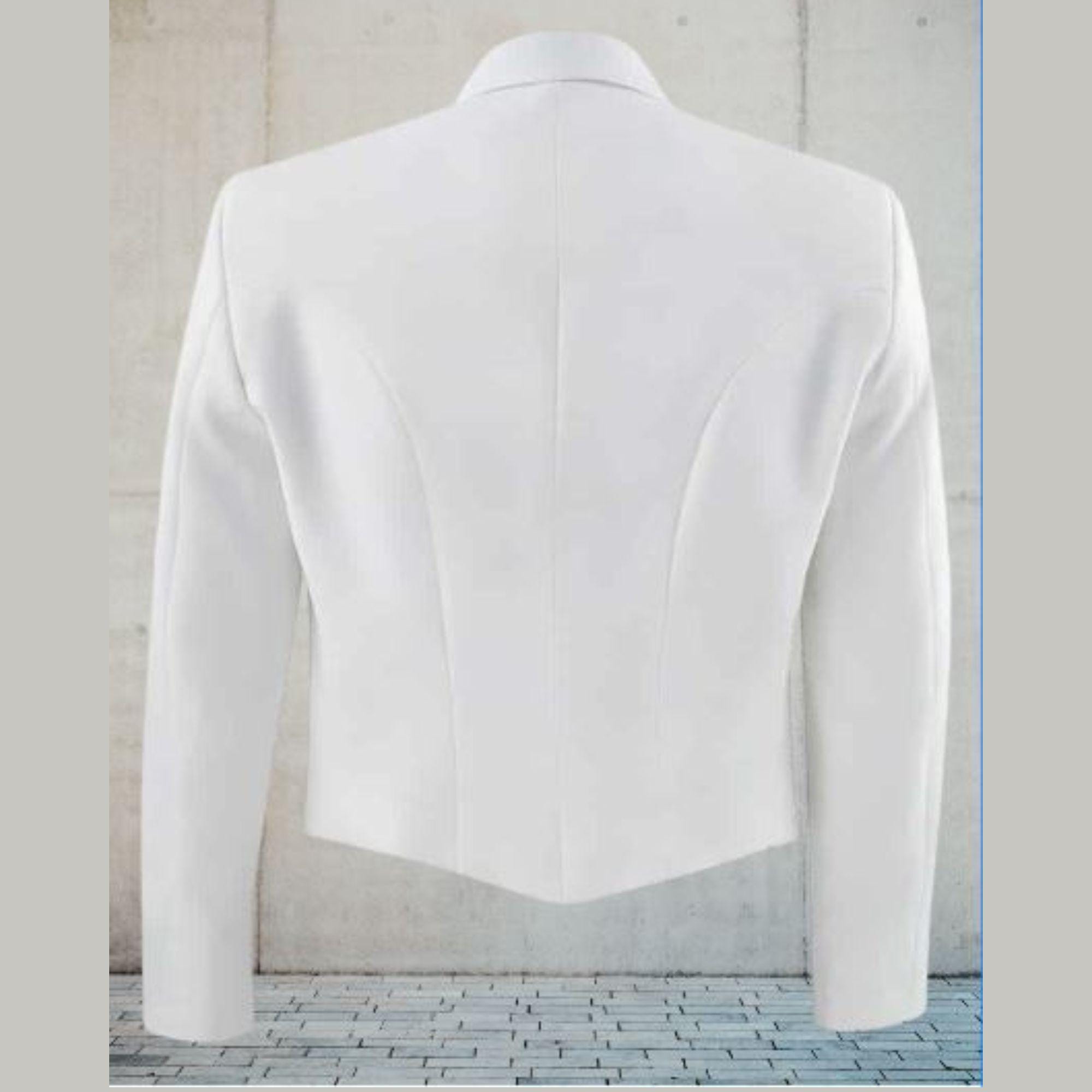 Mess Coat Men's White Officer Mess Dress Jacket - Etsy