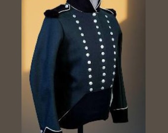 Wollen Imperial German Hussar Attila-tuniek heren - militairjack