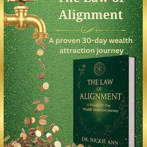 Money Manifestation Workbook| Law of Alignment |30-Day Abundance Journal Prompts PDF | Attract Wealth & Prosperity with Law of Alignment