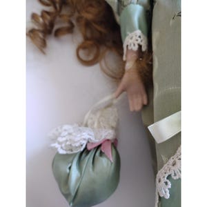 Muñeca de porcelana VTG Kinnex International 2002 Colección Anna imagen 3