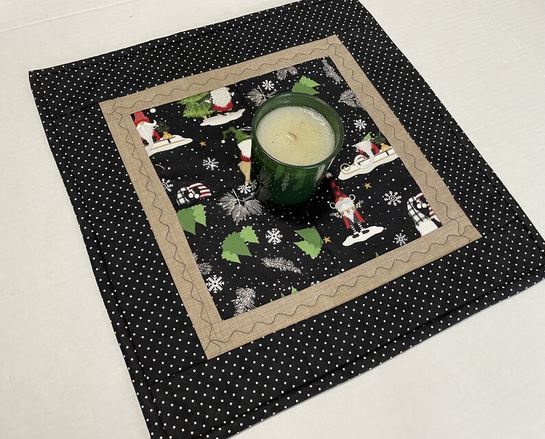Fall Gnome Glow Quilted Table Topper NCU0NNT1256