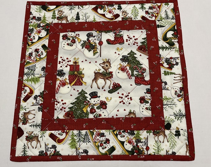 Winter Express Quilted Table Topper NCU0NTD498