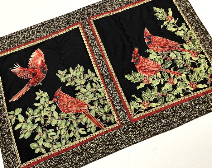 Cardinal Harmony Quilted Table Runner NCU0DDK1283