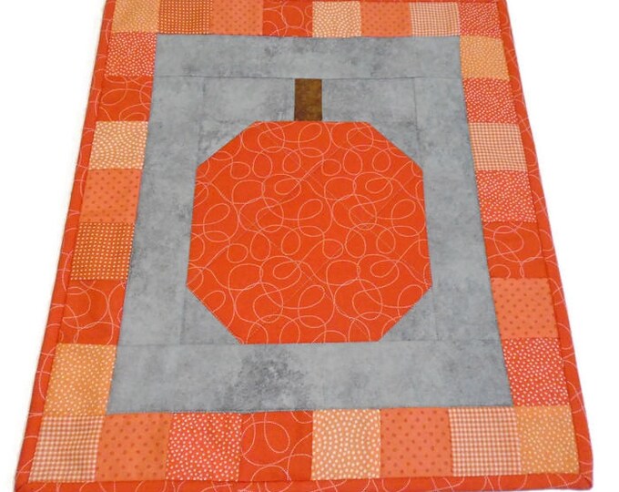 Inferno Pumpkin Pit Quilted Table Topper NCU0NXD370