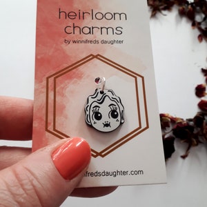 SILVER Miss Kewpie Babe Heirloom Charm by Winnifreds Daughter