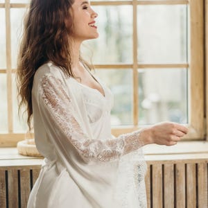 bridal slip dress getting ready 4 Ways to Style a for Your Wedding Journey & Beyond Lee & McCabe like fine wine and pearls Wedding getting ready outfit