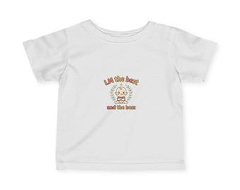 T-shirt voor baby's, grappig 'I'm the and the Boss'-babyshirt, grappige kleding