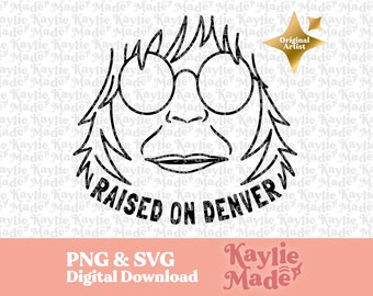 John Denver SVG, John Denver png, John Denver, Take me home, rocky mountain high, country svg, raised on john denver svg, take me home svg