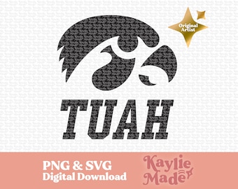 Iowa Hawkeyes, University of Iowa, Hawk Tuah svg, Hawk Tuah png, Tuah svg, Hawk svg, Hawkeye svg, Iowa svg, hawk tuah, spit on that thang