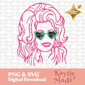 Dolly Parton SVG, Dolly Parton Png, Parton Me, Cowgirl Svg, musique country Svg, Dolly Svg, Svg Western, In Dolly We Trust, Dolly Parton Print