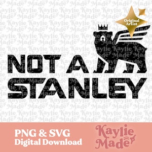 Kein Stanley SVG, Kein Stanley png, Stanley svg, Stanley Logo png, Stanley Name Plate, Stroh Topper, Stanley Hudson svg, Stanley Wrap Mom
