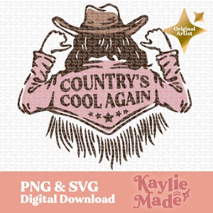 Lainey Wilson png, Camisa Lainey Wilson, Lainey Wilson Merch, Música Country png, Countrys Cool Again, svg ocidental, camisa de música country png