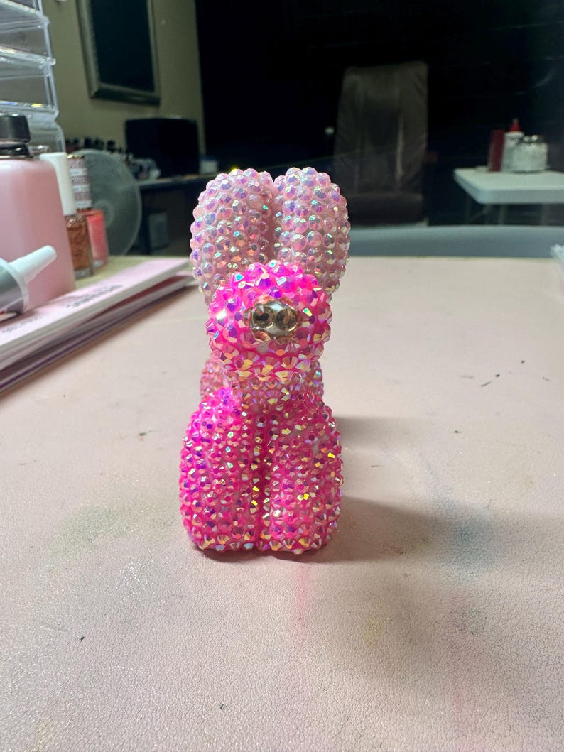 Hand Bedazzled Balloon Dog - Etsy