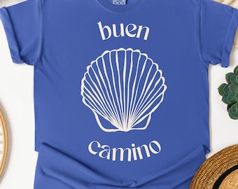 Buen Camino Shirt, Camino de Santiago Pilgrim Tee, The way of St James Shirt, Gift for Pilgrims, Pilgrimage Gear