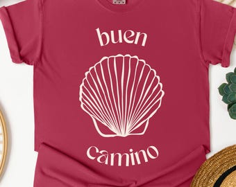 Buen Camino Shirt, Camino de Santiago Pilgrim Tee, The way of St James Shirt, Gift for Pilgrims, Pilgrimage Gear