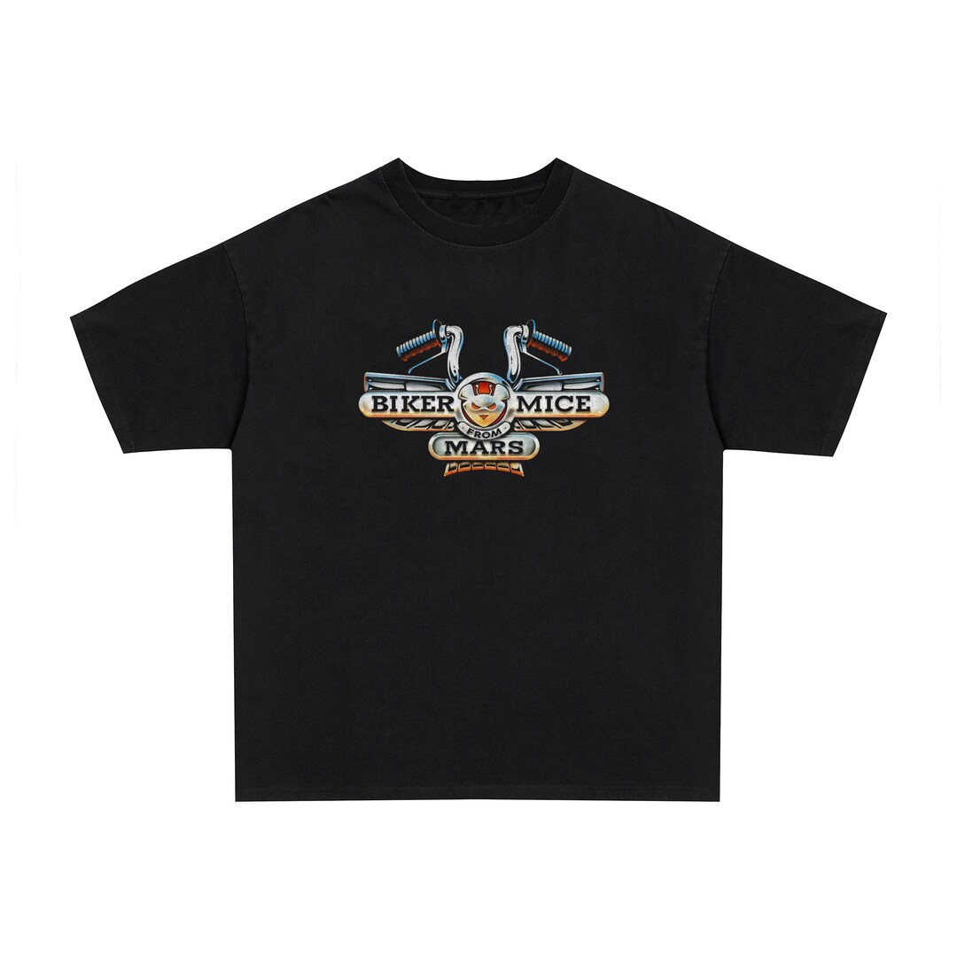 80's Biker Mice From Mars Black Vintage Streetwear Graphic T-shirt - Etsy