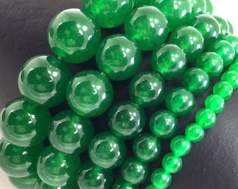 Natural Jade Bead Bracelet, Necklace In UK