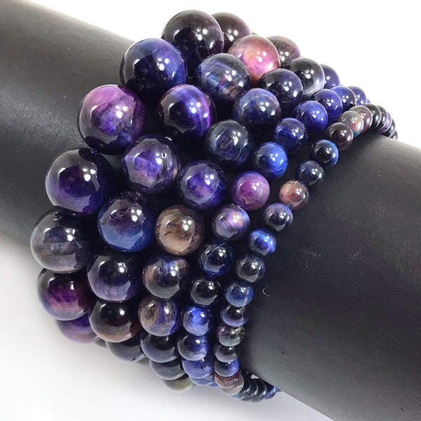 14 Styles 6mm Natural Tiger Eye Stone Bracelet Handmade Adjustable Healing Energy Bracelets For Women Men Fashion Jewelry Gifts