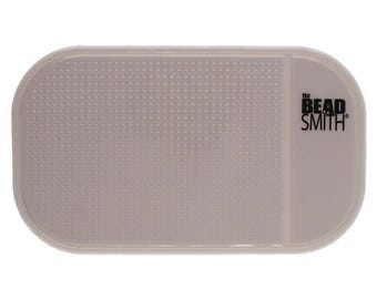 Sticky Bead Mat – Non-Slip Jewelry Making Tool (5.5" x 3.25")