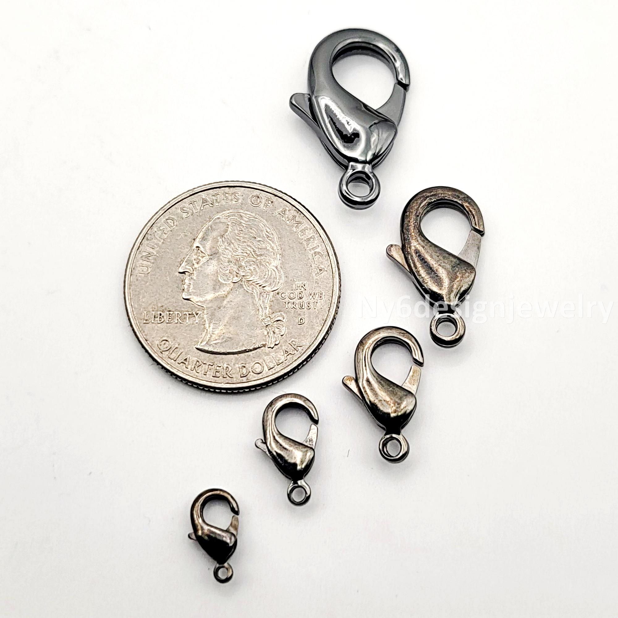 Gunmetal Lobster Clasps – Jewelry Making Supplies, Necklace