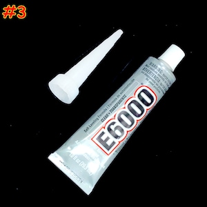 E6000 Craft Adhesive, Clear Industrial Strength Glue (1.0 fl oz) #3 E6000+ Nozzle Set
