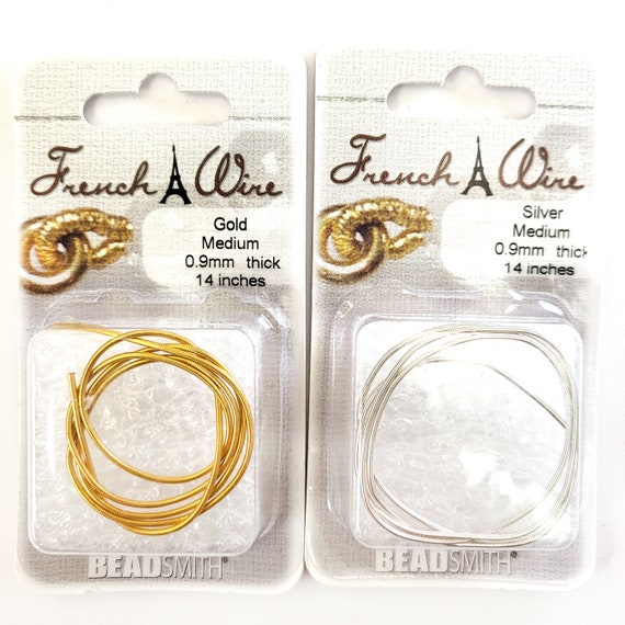 French Wire - Silver Medium French Wire - Silver Medium