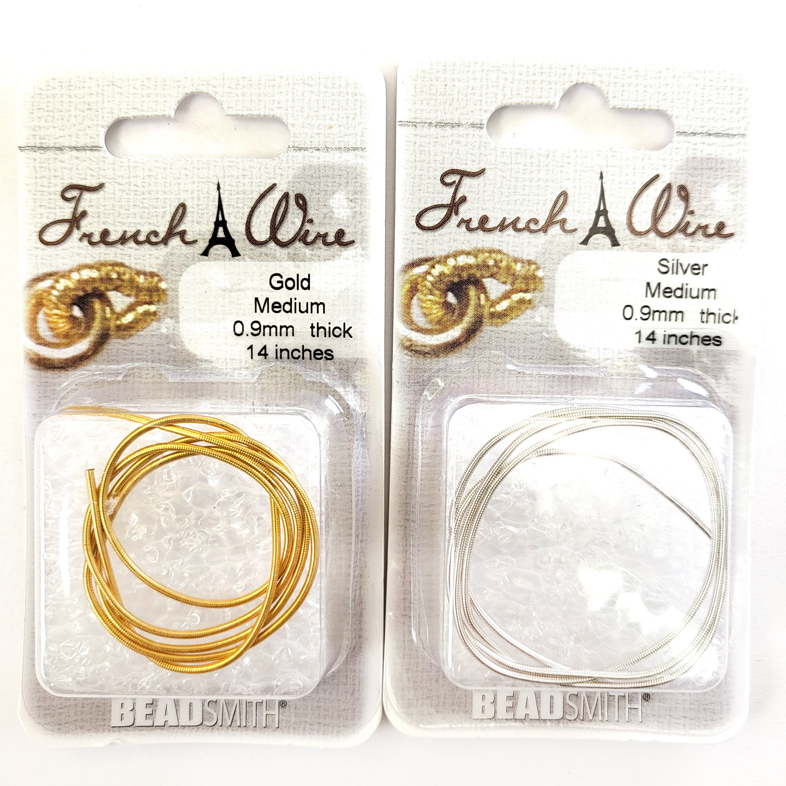 French Wire - Silver Medium French Wire - Silver Medium
