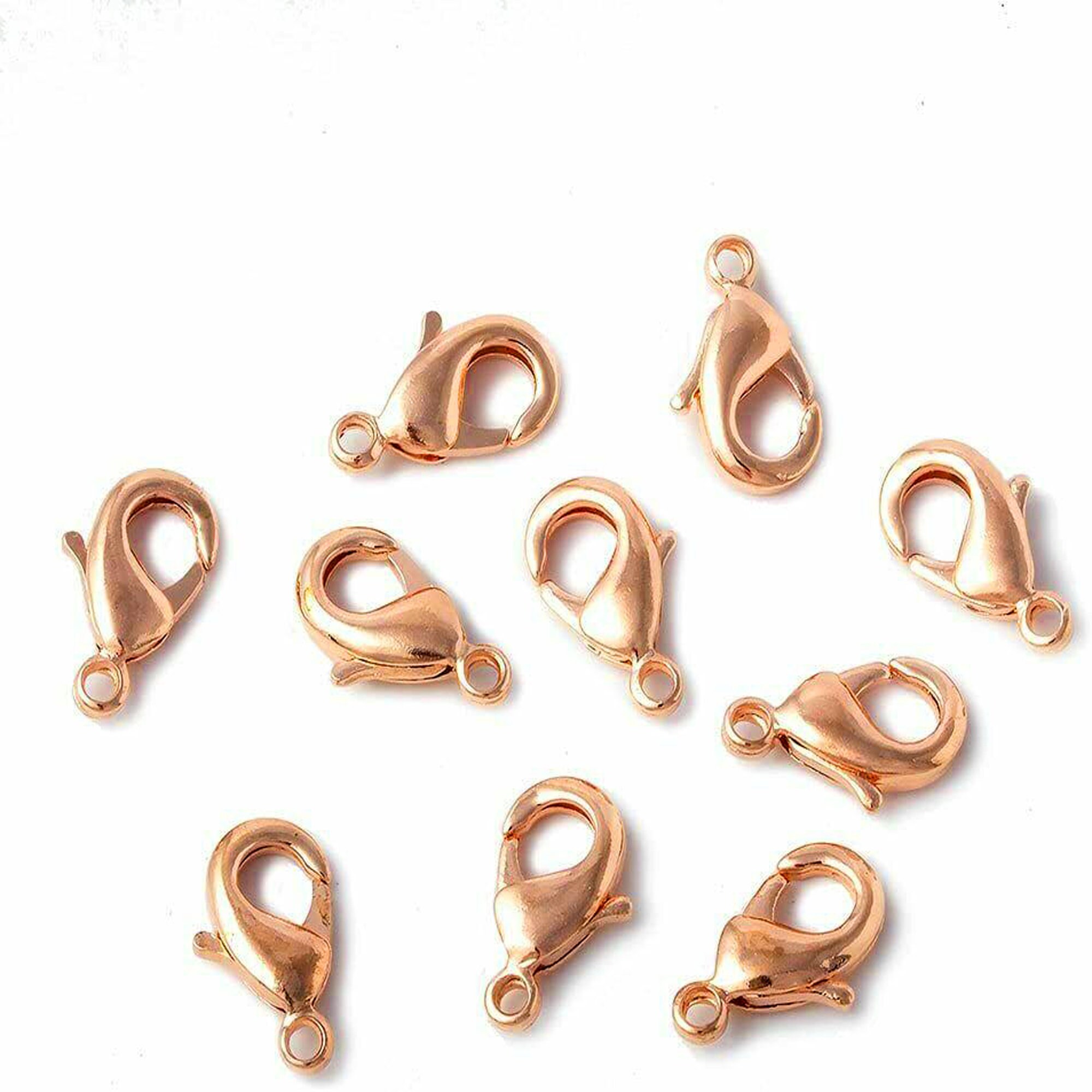 thumbnail image 2 of 50pcs Silver Lobster Clasps For Jewelry Making – 10/12/14/16/18/21mm Mixed Sizes 2 of 2
