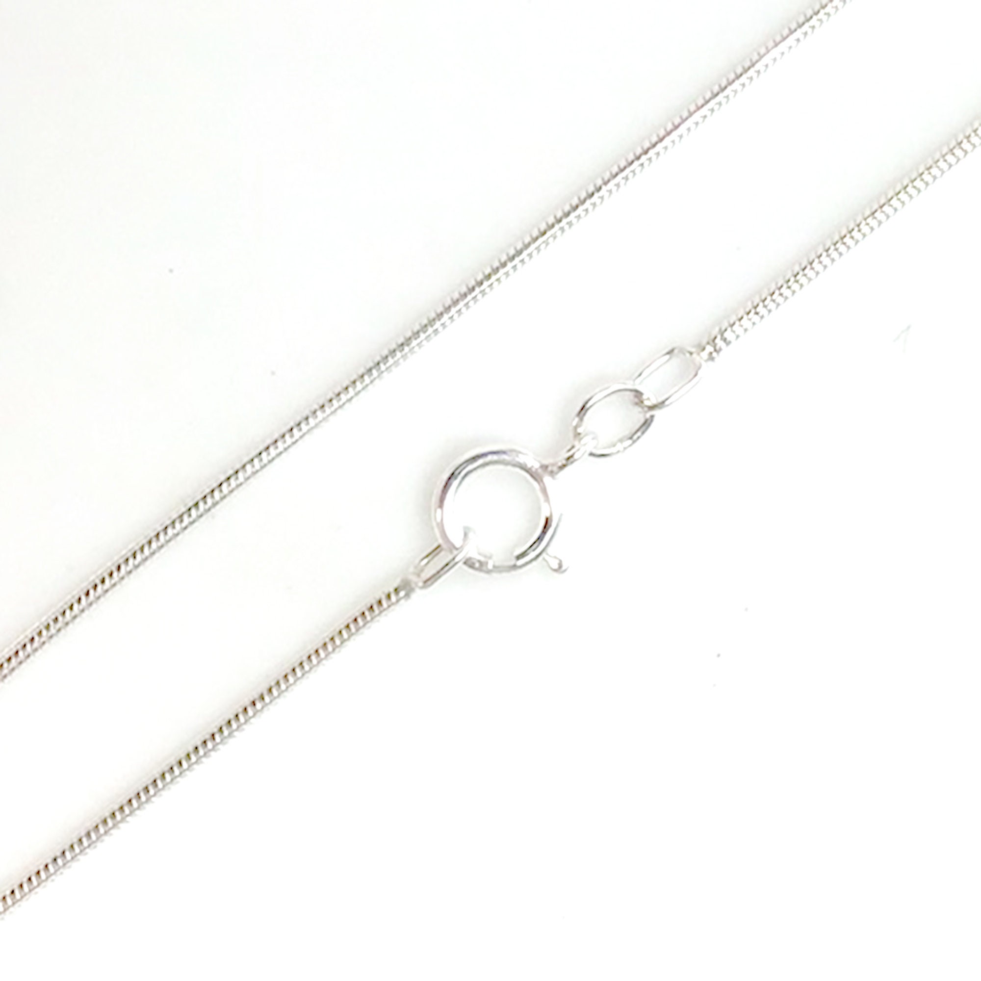 ■TATIANA■ Silver 925 Mild Heart Snake Chain Necklace NZ211 MUSINSA | TATIANA (Silver 925) Mild Heart Snake Chain