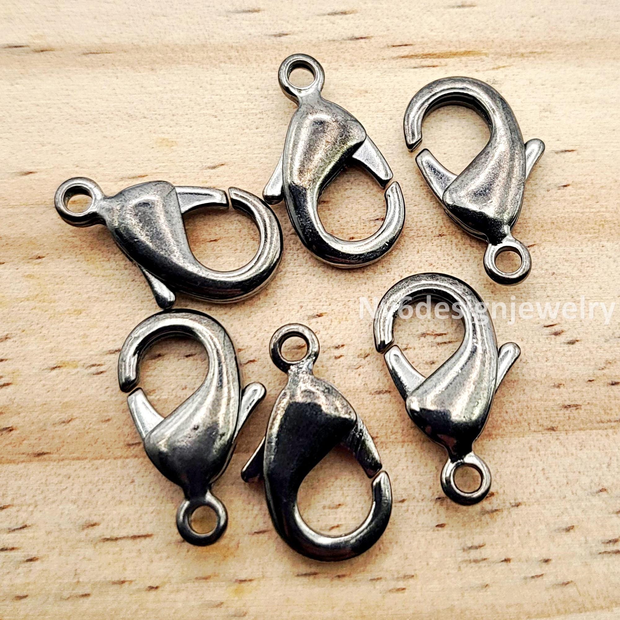 Gunmetal Lobster Clasps – Jewelry Making Supplies, Necklace