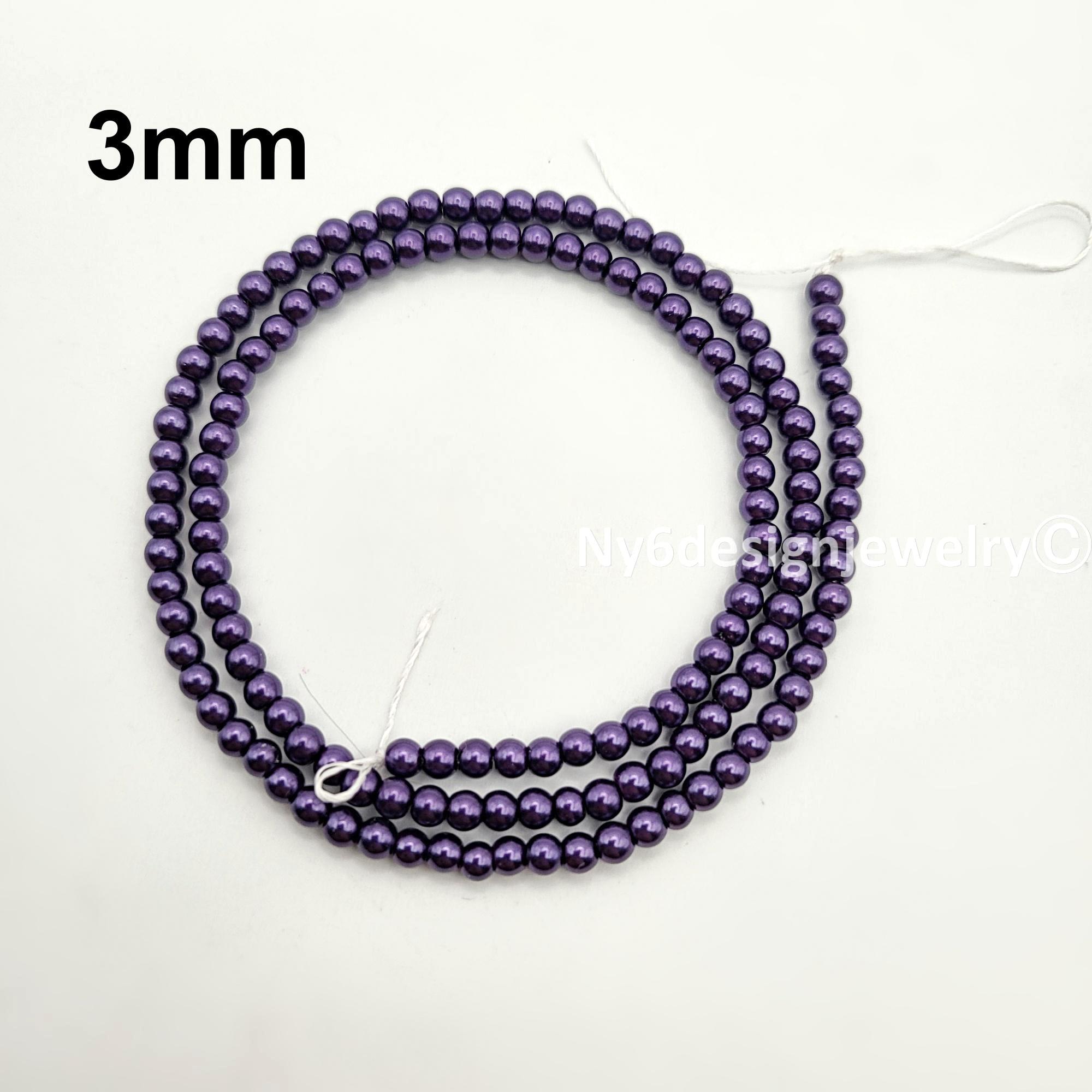 【BLACKPURPLE】Marilyn Crystal Layering Pearl Necklace BrokenPearlMulti-