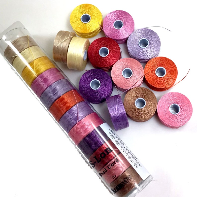 Beadsmith SLon Bead Cord Threads 12 SPOOLS / 78 YARDS EACH Etsy