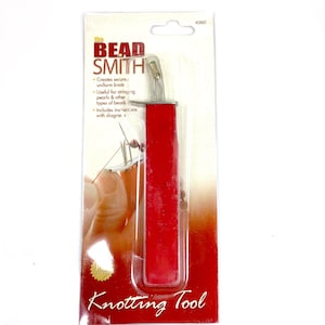 Beadsmith EZ Knot Tool Bead And Pearl Knotting Jewelry Tool | Secure Knots | Jewelry Making Tool | Beading Supplies | Bead Smith Tool | USA