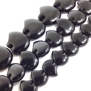 Black Zuni Bear Turquoise Loose Beads Animal Charm Gemstones Turquoise Beads 15&quot; Strand 21x15mm Fetish Southwestern Bear Necklace Howlite