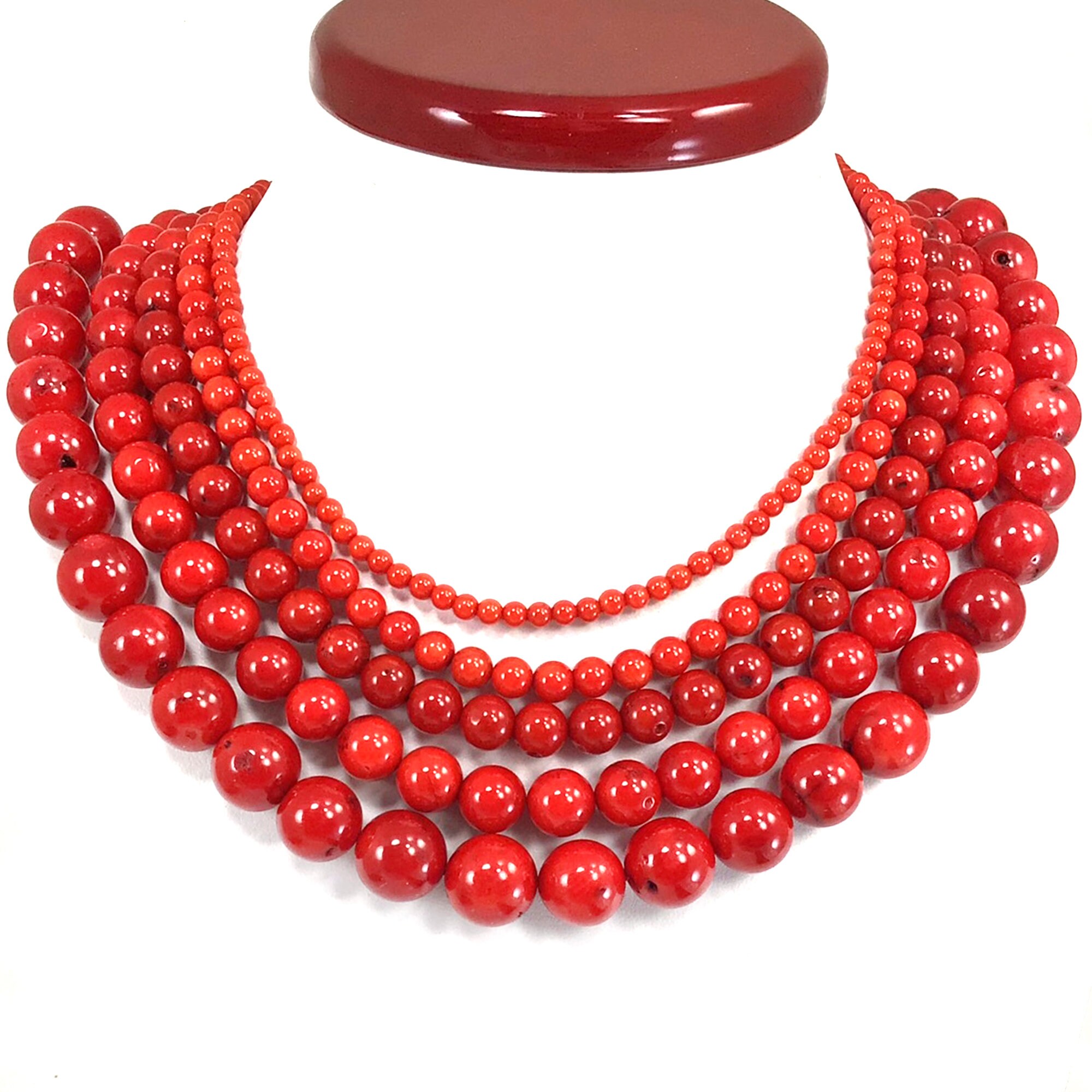 Needles Necklace Red Coral - Red ニードルス 偉大な