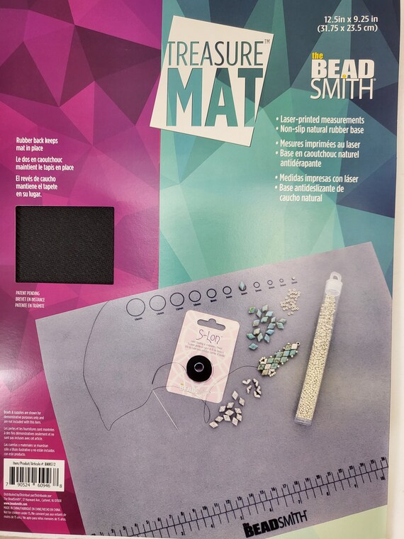Non-Slip Beading Mat - Treasure Mat With Measurements For Jewelry Making