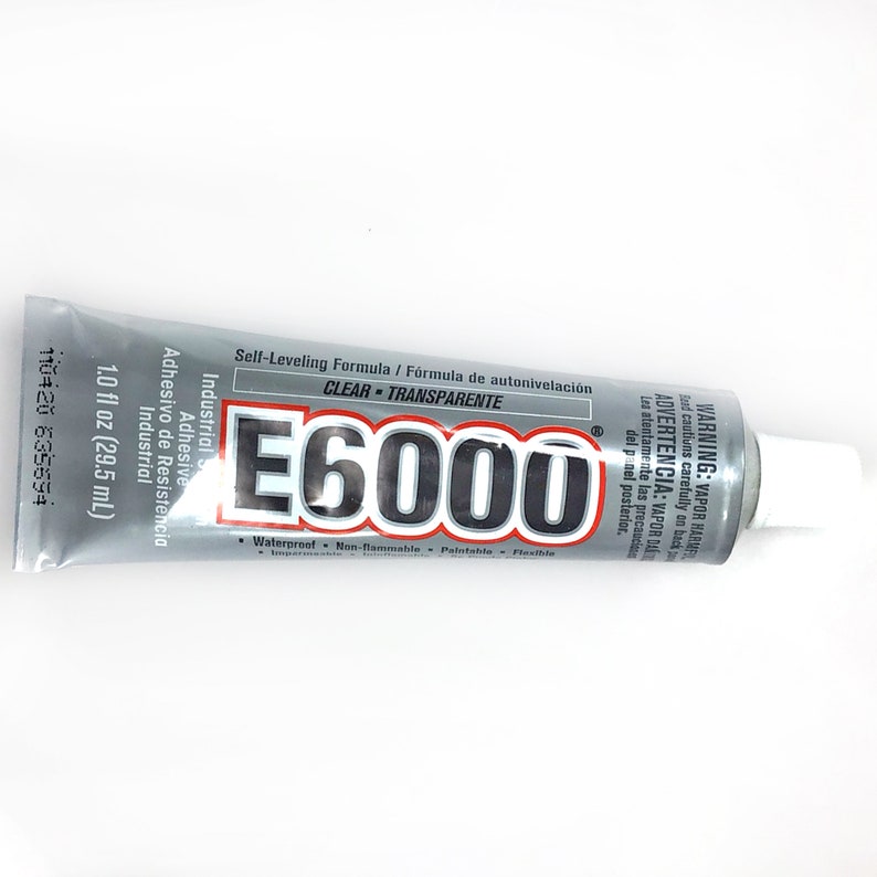 E6000 Craft Adhesive, Clear Industrial Strength Glue (1.0 fl oz) image 4
