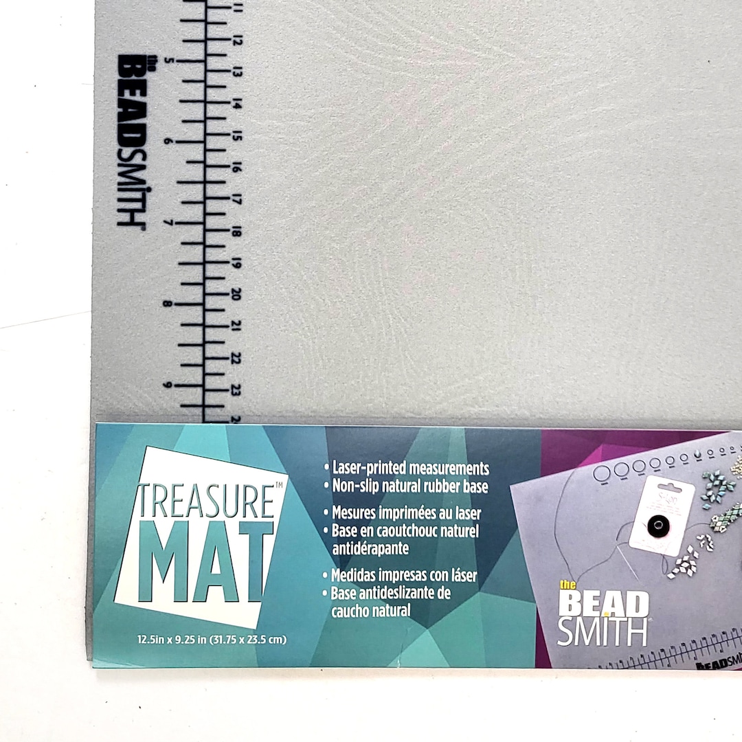 Beadsmith™ Nonslip Treasure Mat 12.5 X 9.25 Measurements Rubber Back