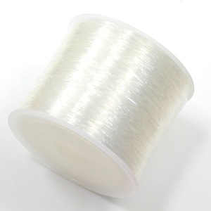 Clear Crystal Elastic Cord – Beading & Jewelry Stretch Thread Variety Sizes image 5