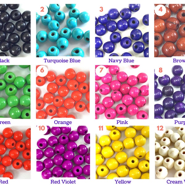 Turquoise Beads Bulk Etsy