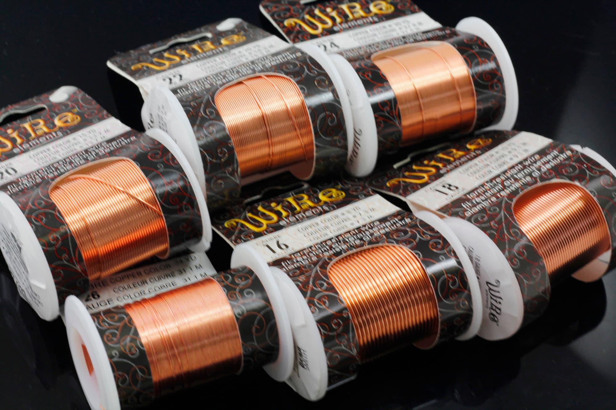 Lacquer Coated Copper Craft Wire | Tarnish Resistant, Jewelry