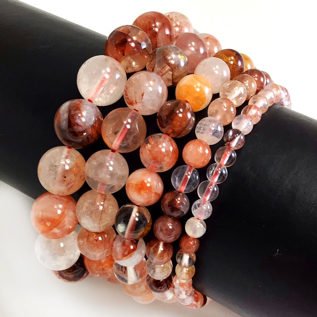 [HARANG]★BTS 着用★ HR 94B_Oval Rose Quartz Bracelet HARANG】BTS J-HOPE 着用☆Bracelet☆HR 94B