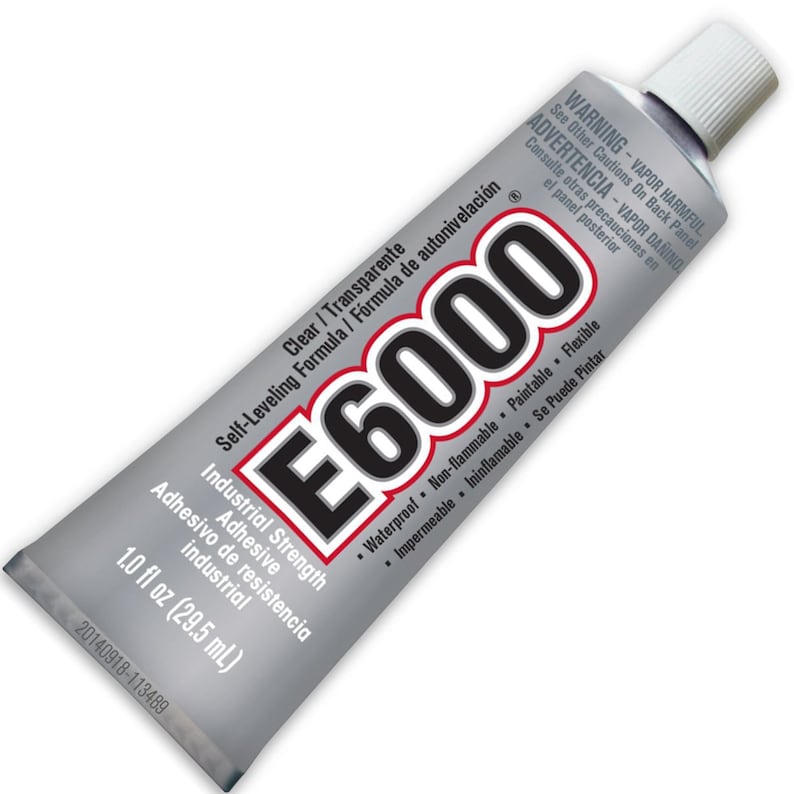 E6000 Craft Adhesive, Clear Industrial Strength Glue (1.0 fl oz) image 10