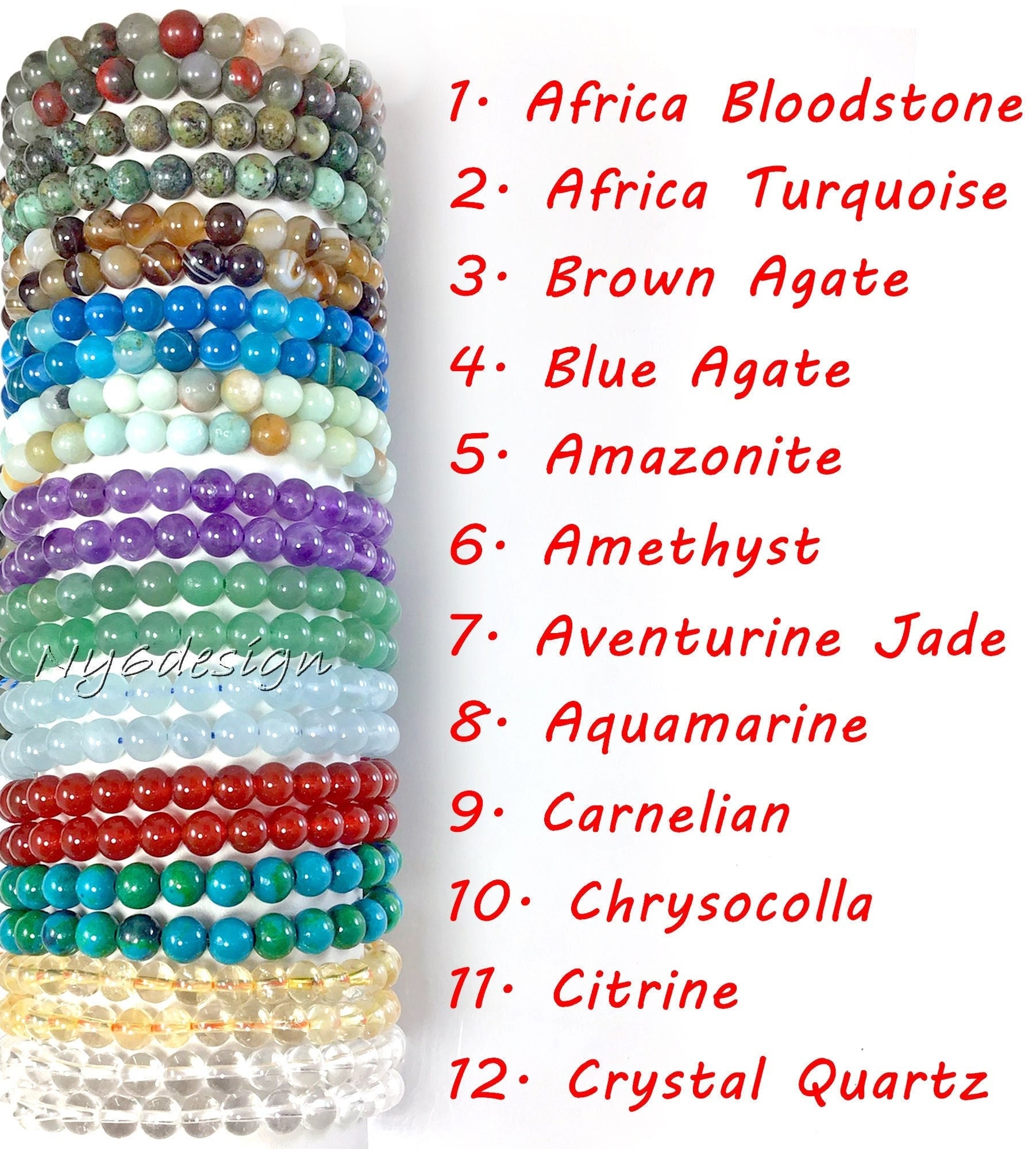 Wizock Obsidian Gemstone Bracelet – 10mm Beads, Stretch Fit, Unisex Spiritual Crystal