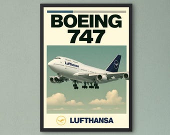 Boeing 747-8F Cockpit Poster (digital Download) – Pilot Training